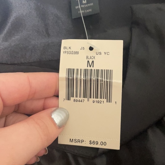 GUESS NWT SIZE M BLACK SATIN RUFFLE MINI SKIRT - Picture 11 of 11